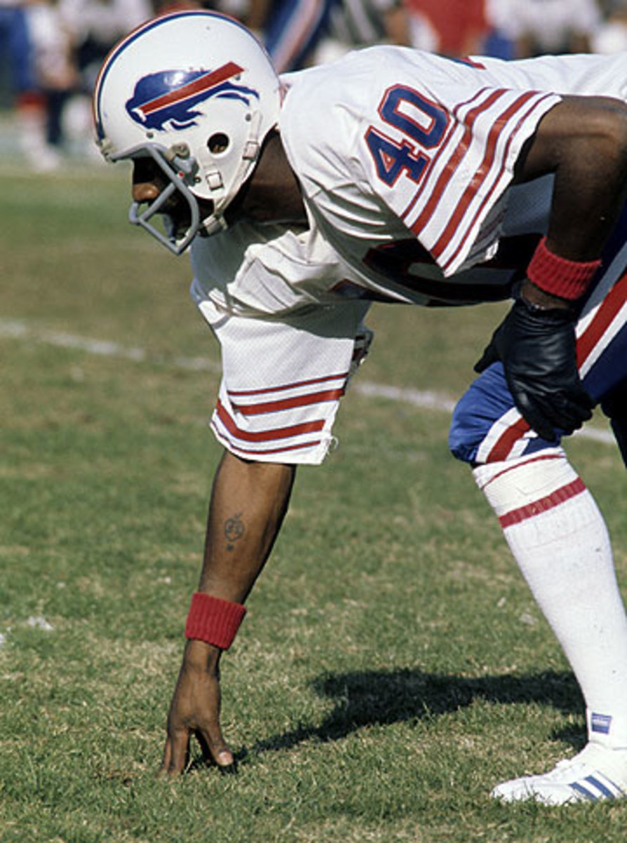 J.D. Hill played seven seasons as a wide receiver for the Bills in the 1970s. (NFL Photos/AP)