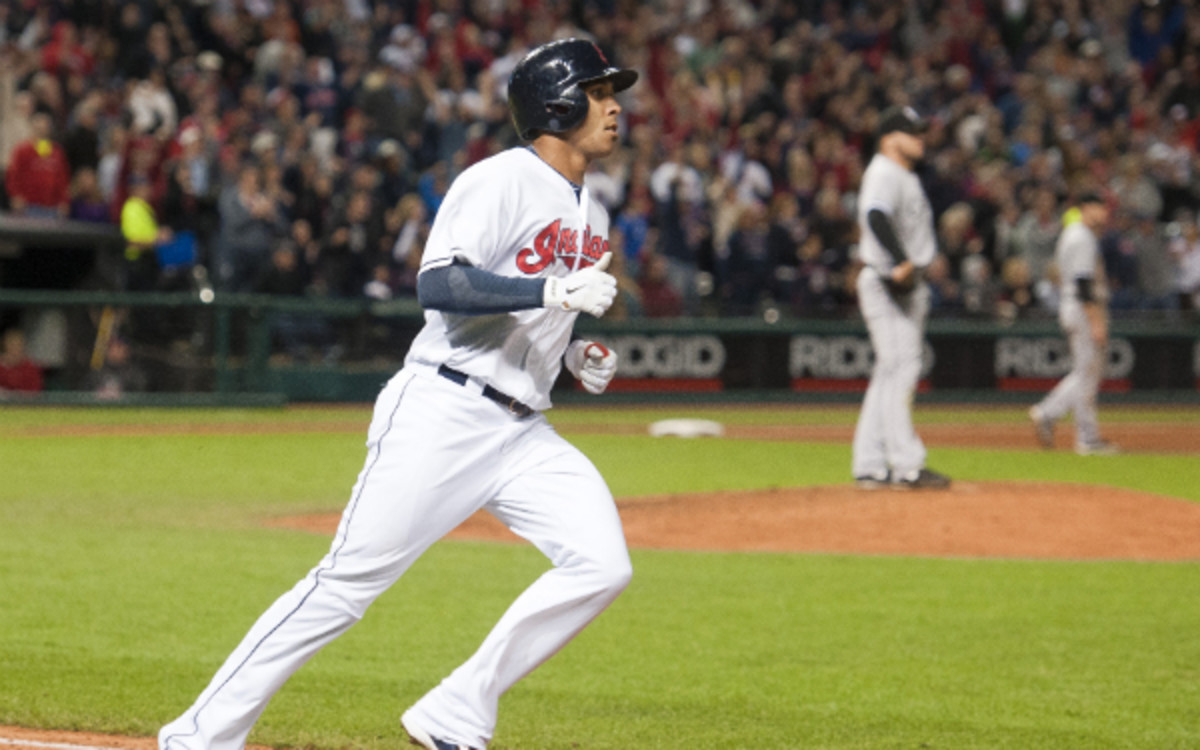 Michael Brantley and the Indians could avoid arbitration. (Jason Miller/Getty Images)