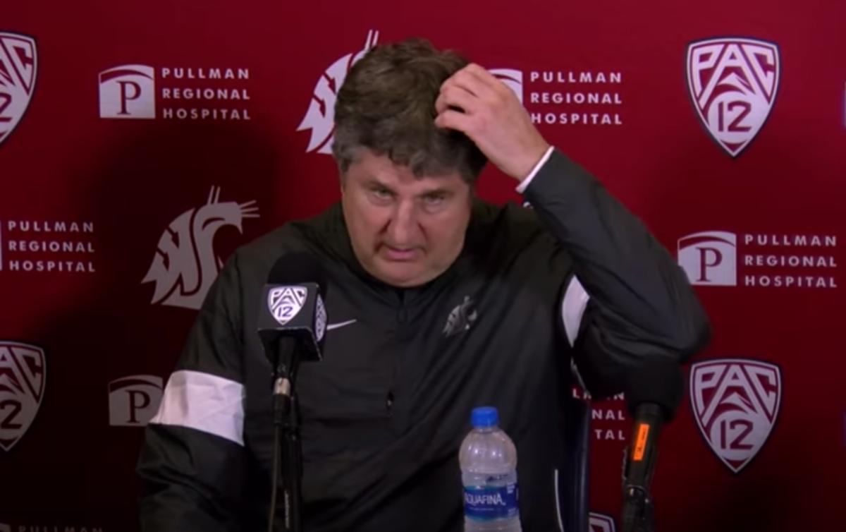 Cal Football Mike Leach Critical of His Team After Loss to Cal