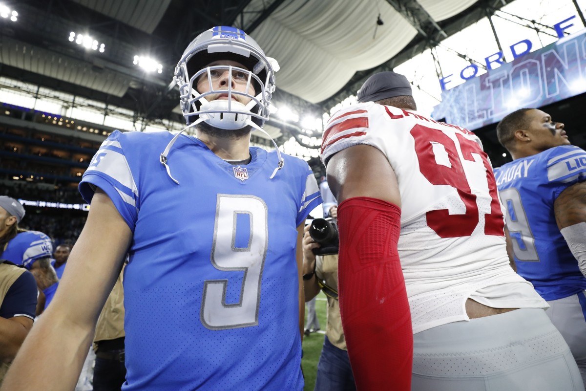 Matthew Stafford's Career Could Be Affected Due to Back Injury - Sports Illustrated Detroit