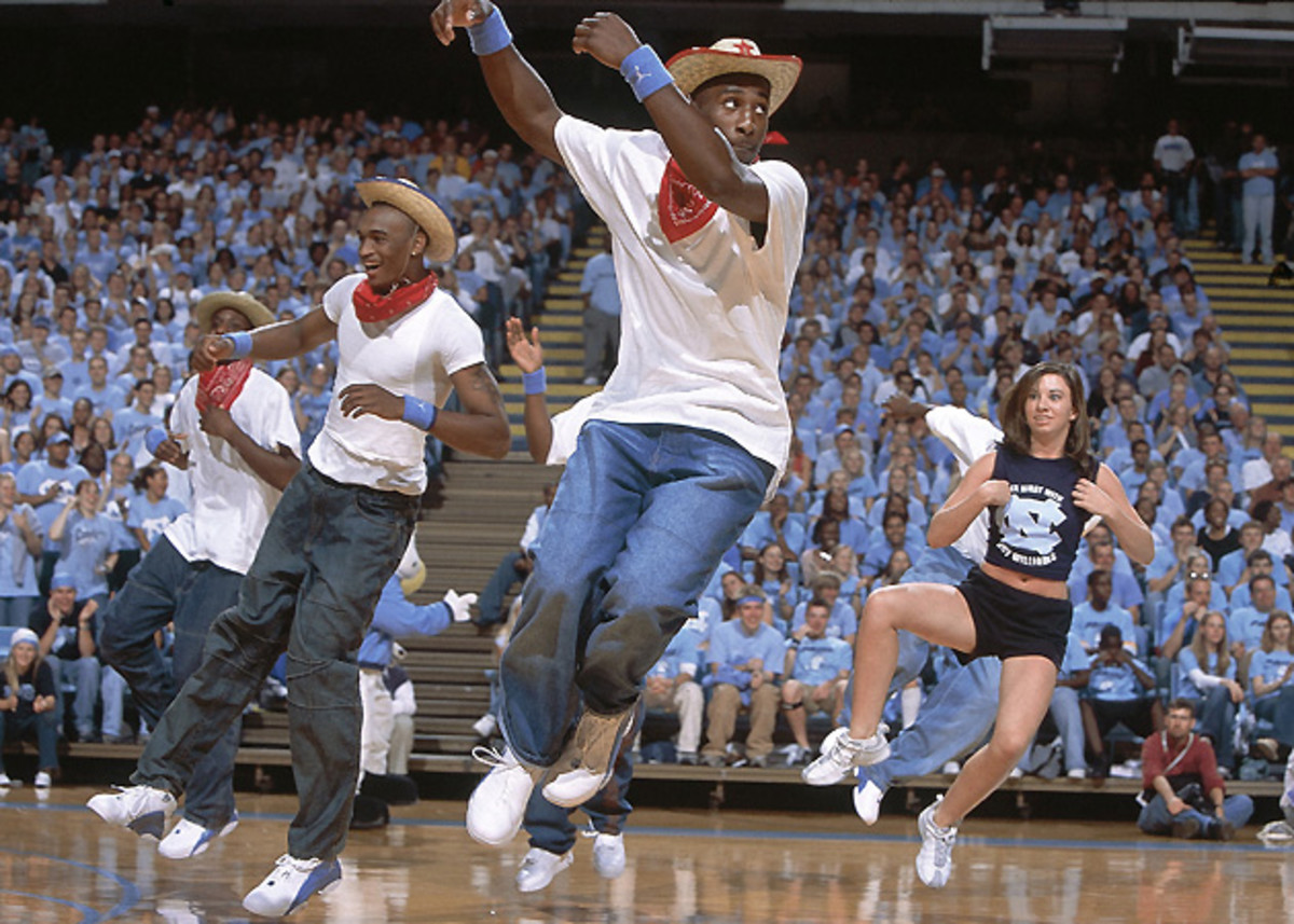 Roy Williams, now at North Carolina, has a long history of allowing his players to perform sketches and dances during Midnight Madness.