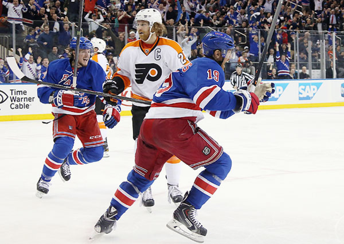 2014 NHL playoffs: Rangers push Flyers to brink with 4-2 win in Game 5