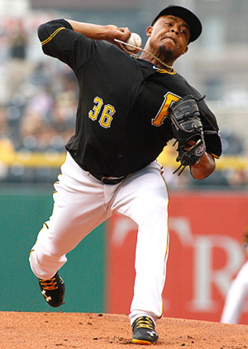 Edinson Volquez has given up only eight earned runs in his last five starts.