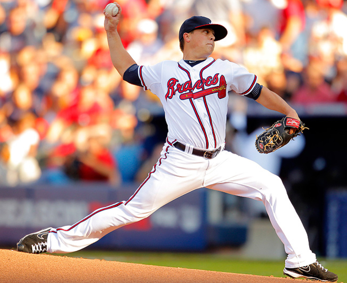 Kris Medlen went 15-12 with a 3.11 ERA for the Braves in 2013.