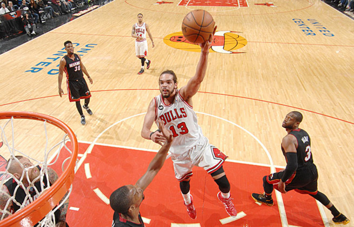 Brian Hamilton Fed by Joakim Noah's intensity, resilient Bulls take