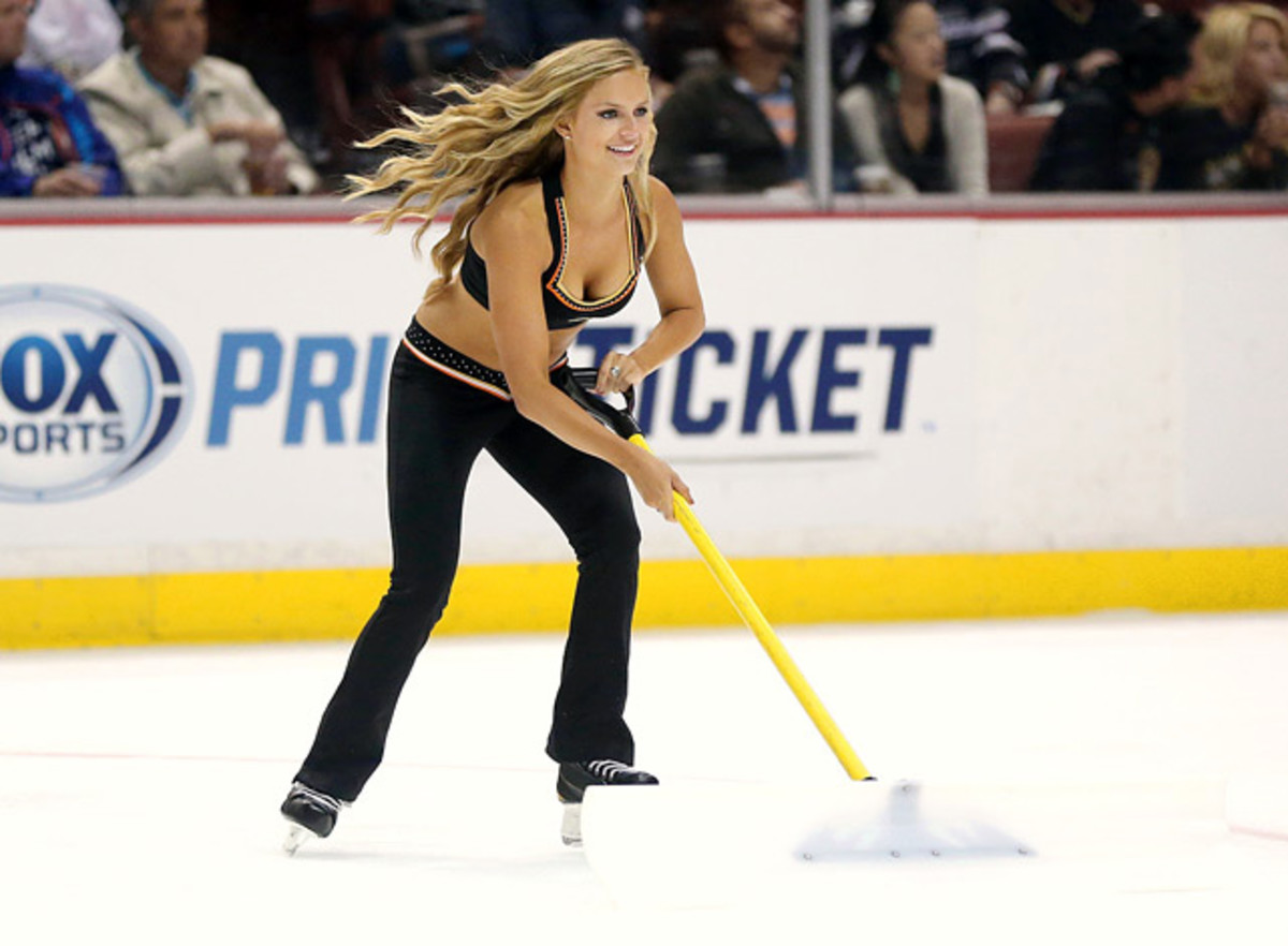 Anaheim Ducks Power Players Ice Girls - Sports Illustrated