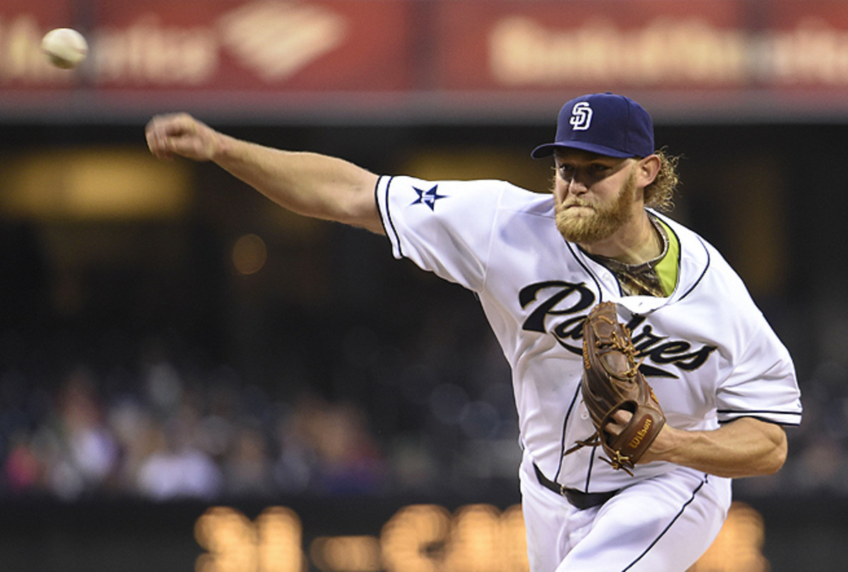 Now healthy, 27-year-old Padres pitcher Andrew Cashner has found new life with his off-speed pitches. 