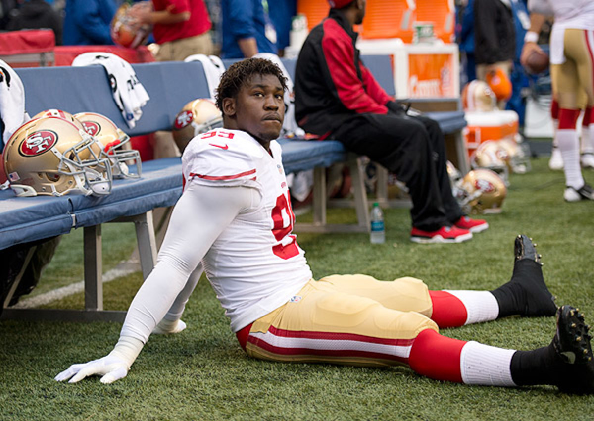 Aldon Smith 'probably' won't play for San Francisco 49ers in 2014