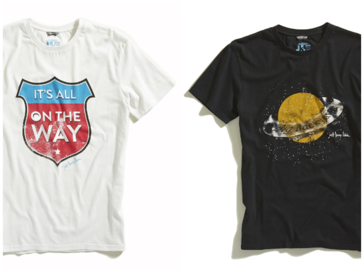 McConaughey's clothing line features the AdvantEdge materials that are lightweight and breathable. The new Summer 2014 t-shirt collection will also be available for purchase at Dillards.com.