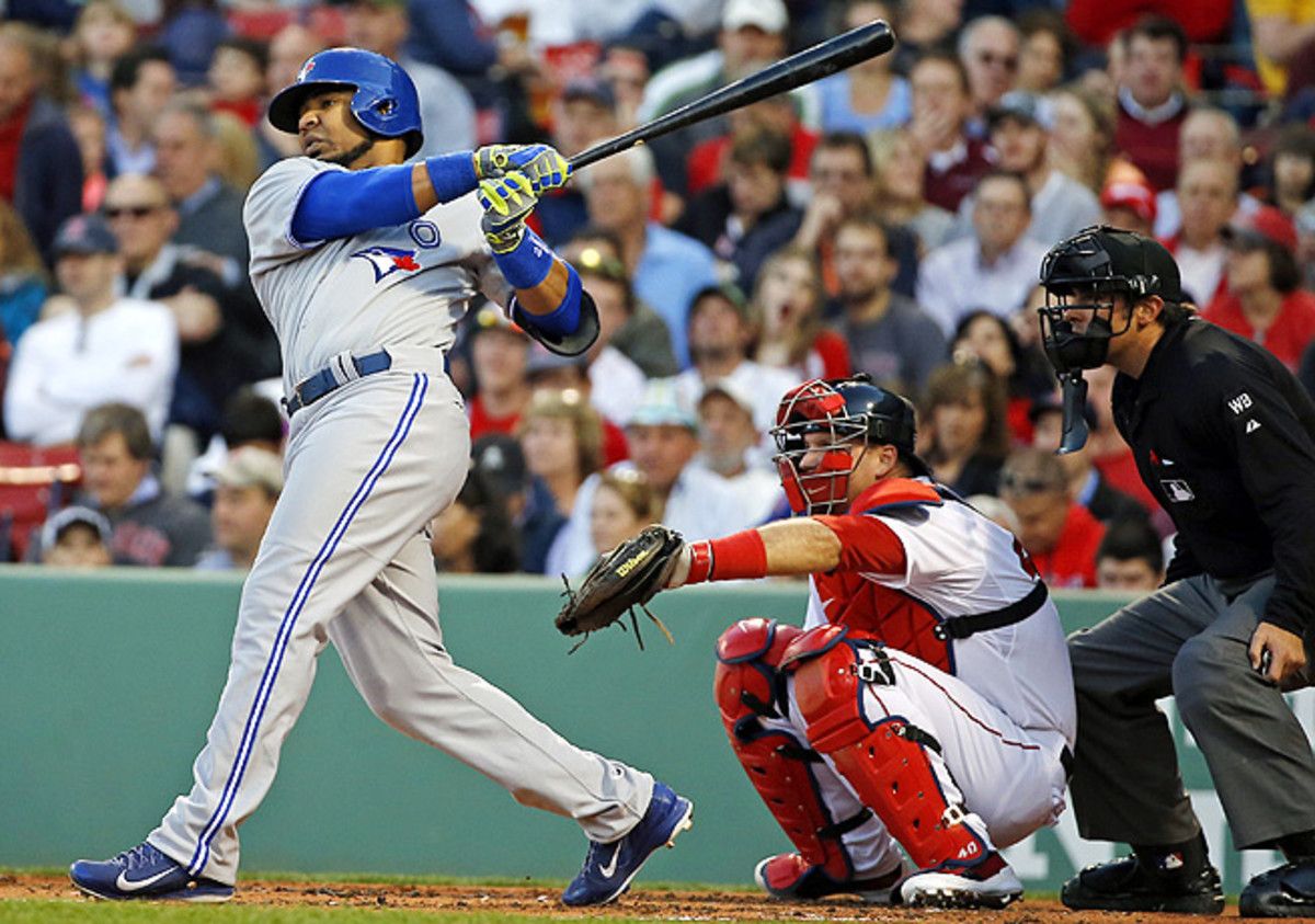 In his last three games, Edwin Encarnacion has exploded, hitting 14-for-15 with five home runs.