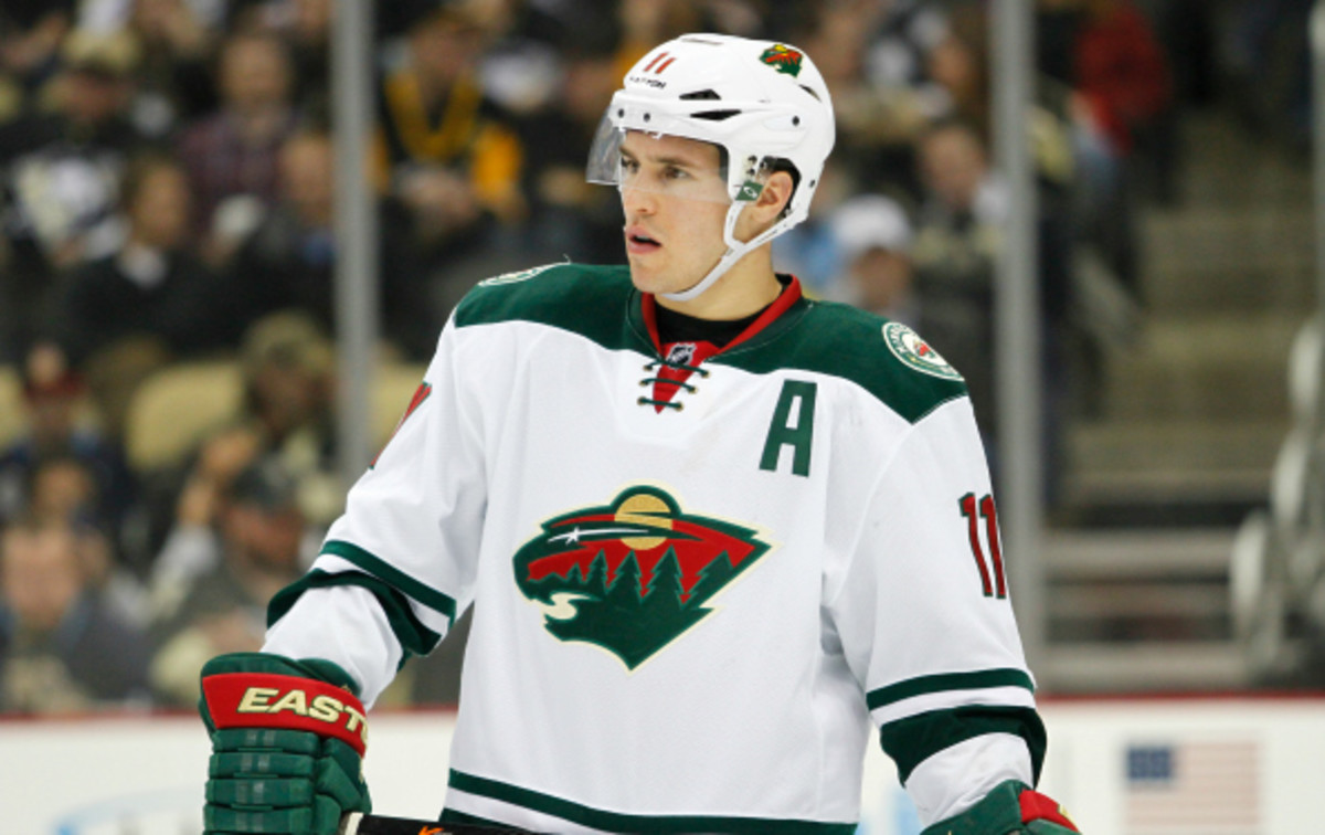 Zach Parise has 34 pts for the Wild this season. (Justin K. Aller/Getty Images)
