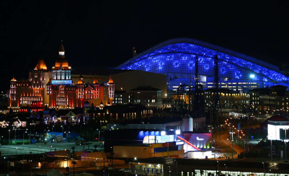 The Australian Olympic Committee has advised its athletes to stay within the secured Games' venues.