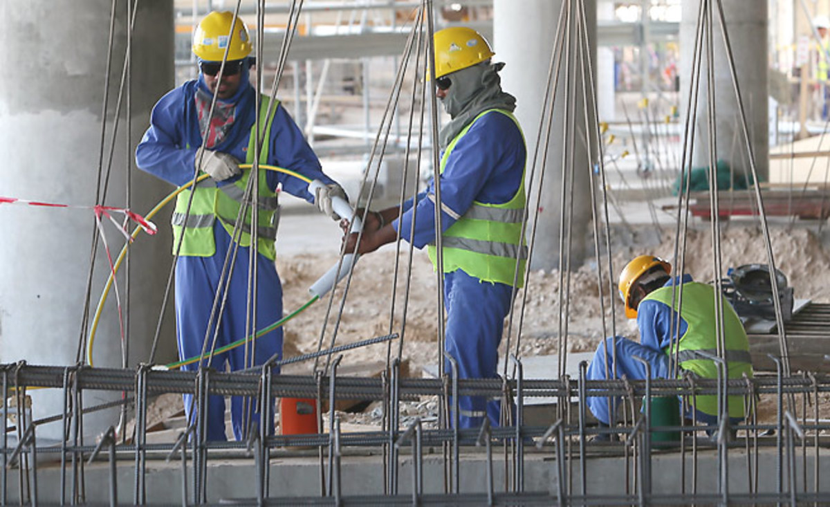 The 2022 World Cup has faced issues over Qatar's stifling summer heat and workers' rights concerns.