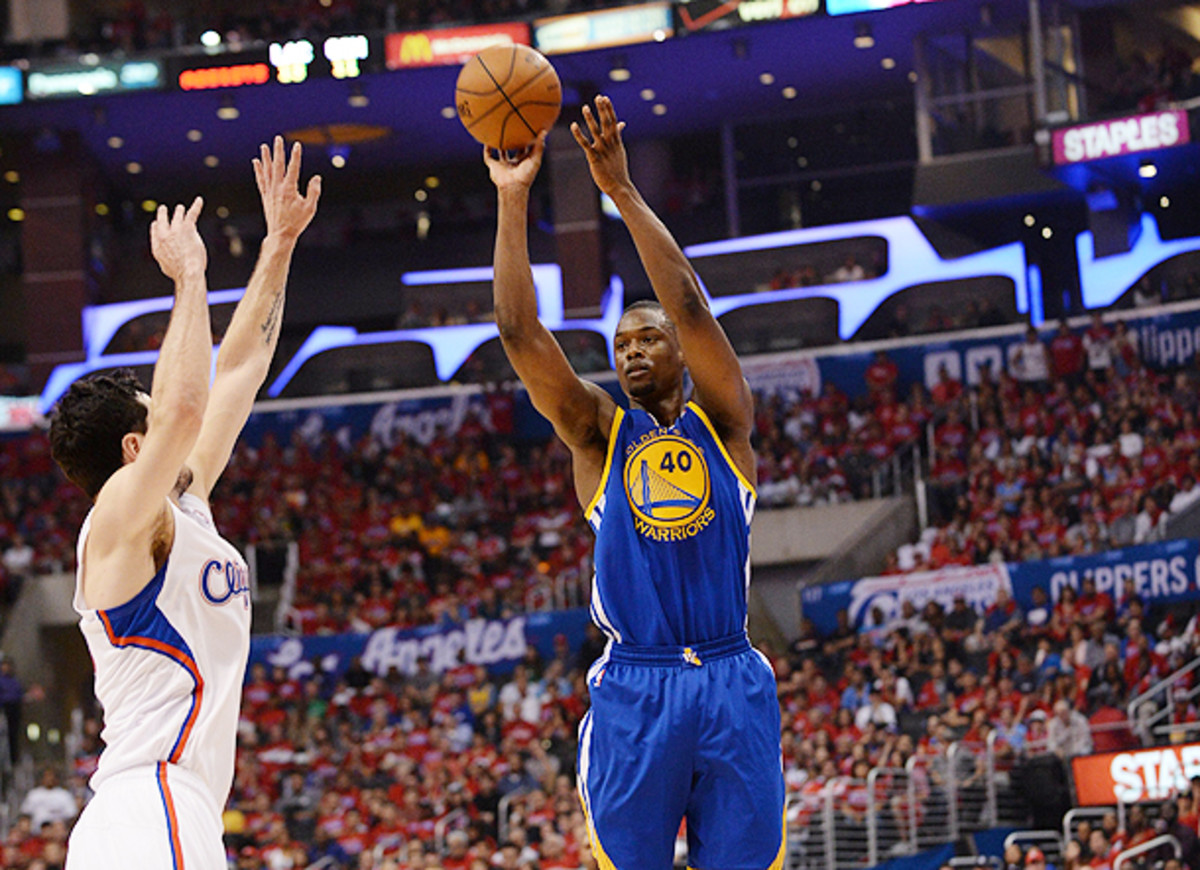 Harrison Barnes keyed a pivotal Warriors run to keep the Clippers at bay (Noah Graham/Getty Images)