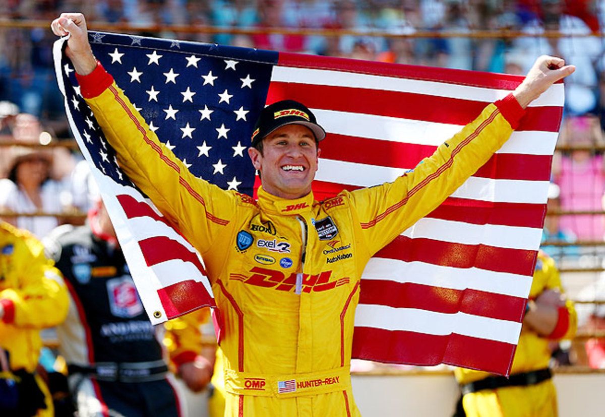 Ryan Hunter-Reay became the first American to win the Indianapolis 500 since Sam Hornish Jr.