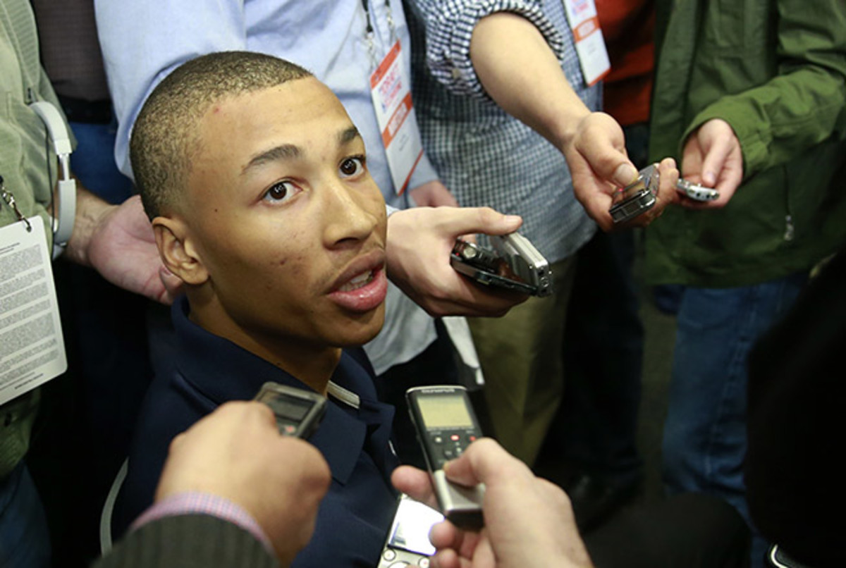 Dante Exum isn't well known to NBA fans yet, but he'll likely be a top-five pick in next month's draft.
