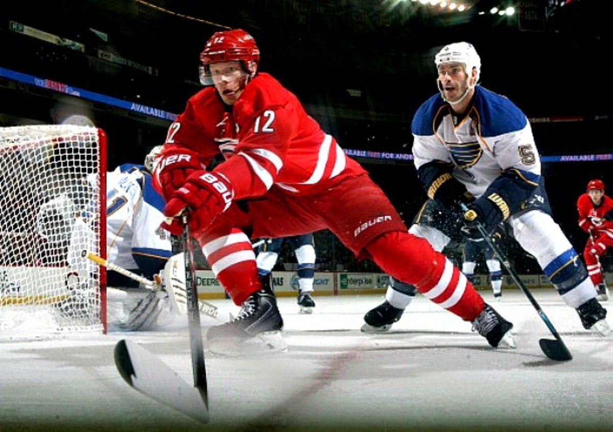 Eric Staal of the Carolina Hurricanes