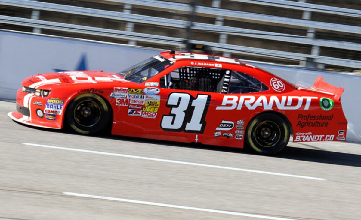 Justin Allgaier will drive the one full-time car for the rebranded HScott Motorports team.
