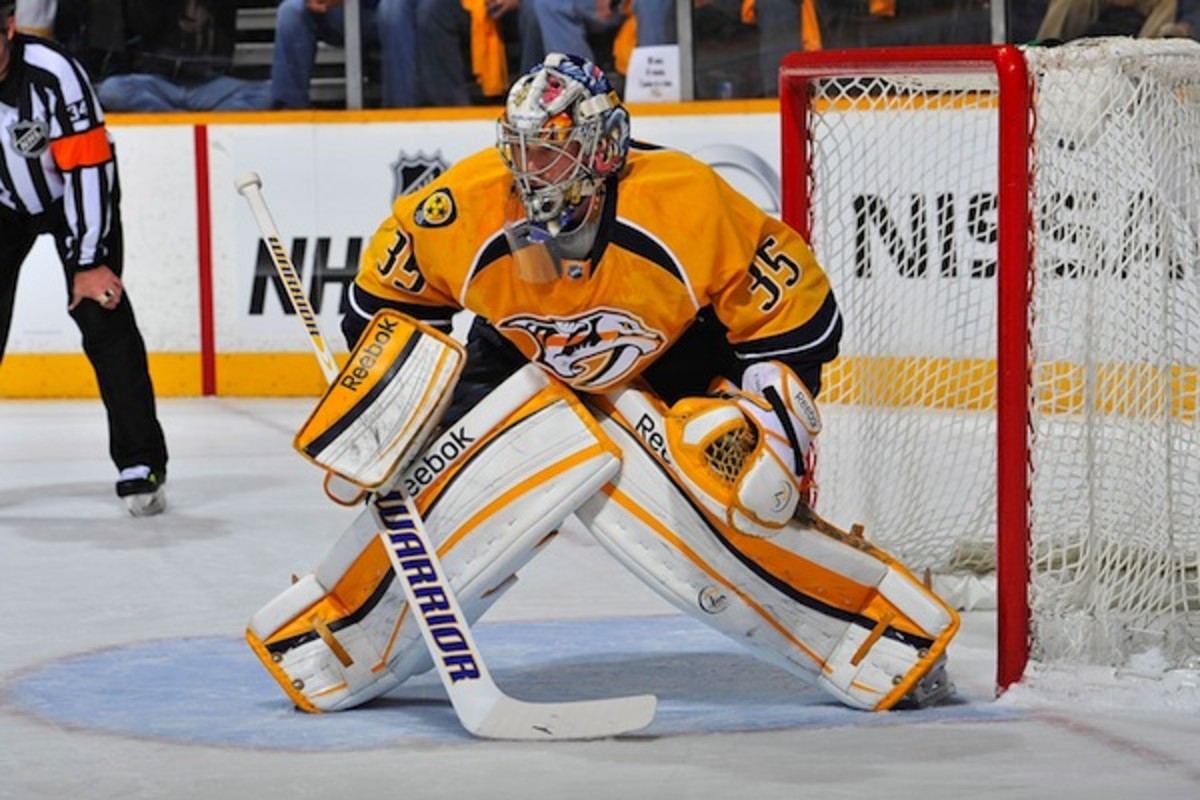 Detroit Red Wings v Nashville Predators - Game One