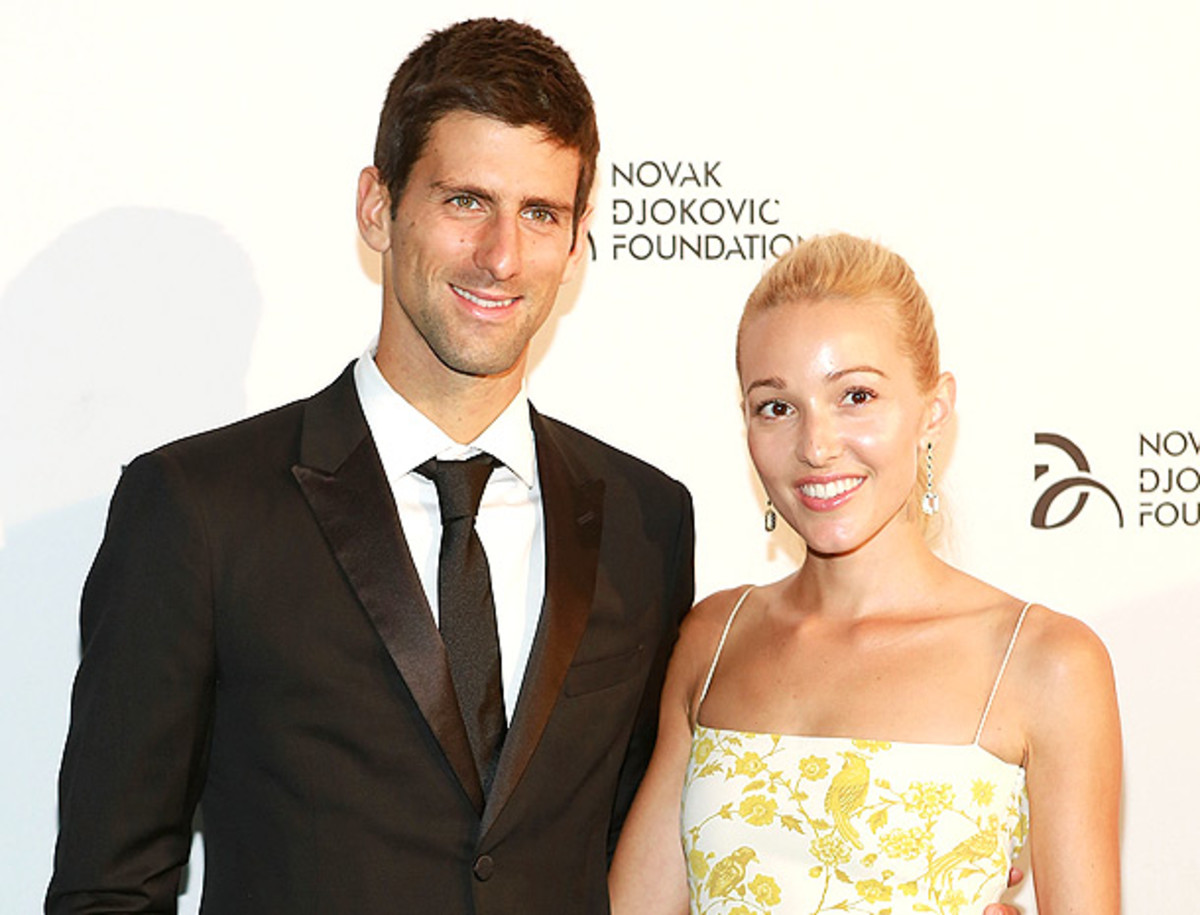 Novak Djokovic and Jelena Ristic are going to be parents. (Robin Marchant/WireImage)