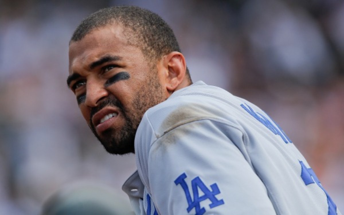 Matt Kemp could return to the Dodgers' lineup as soon as Monday. (Justin Edmonds/Getty Images) 