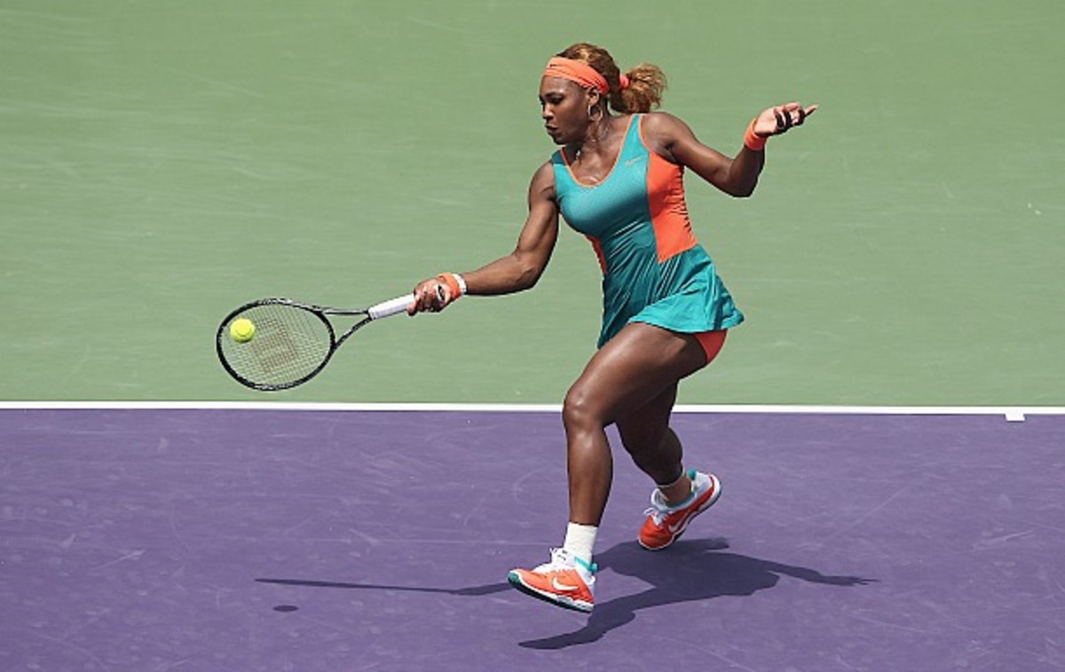 Serena's brand of offense proving too much -- again -- for Sharapova. (Clive Brunskill/Getty Images)