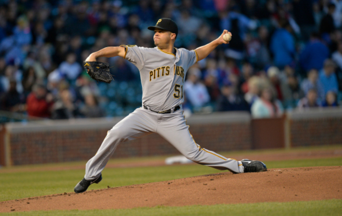 Wandy Rodriguez has given up a major league leading 7 home runs already this year. (Brian D. Kersey/Getty Images)