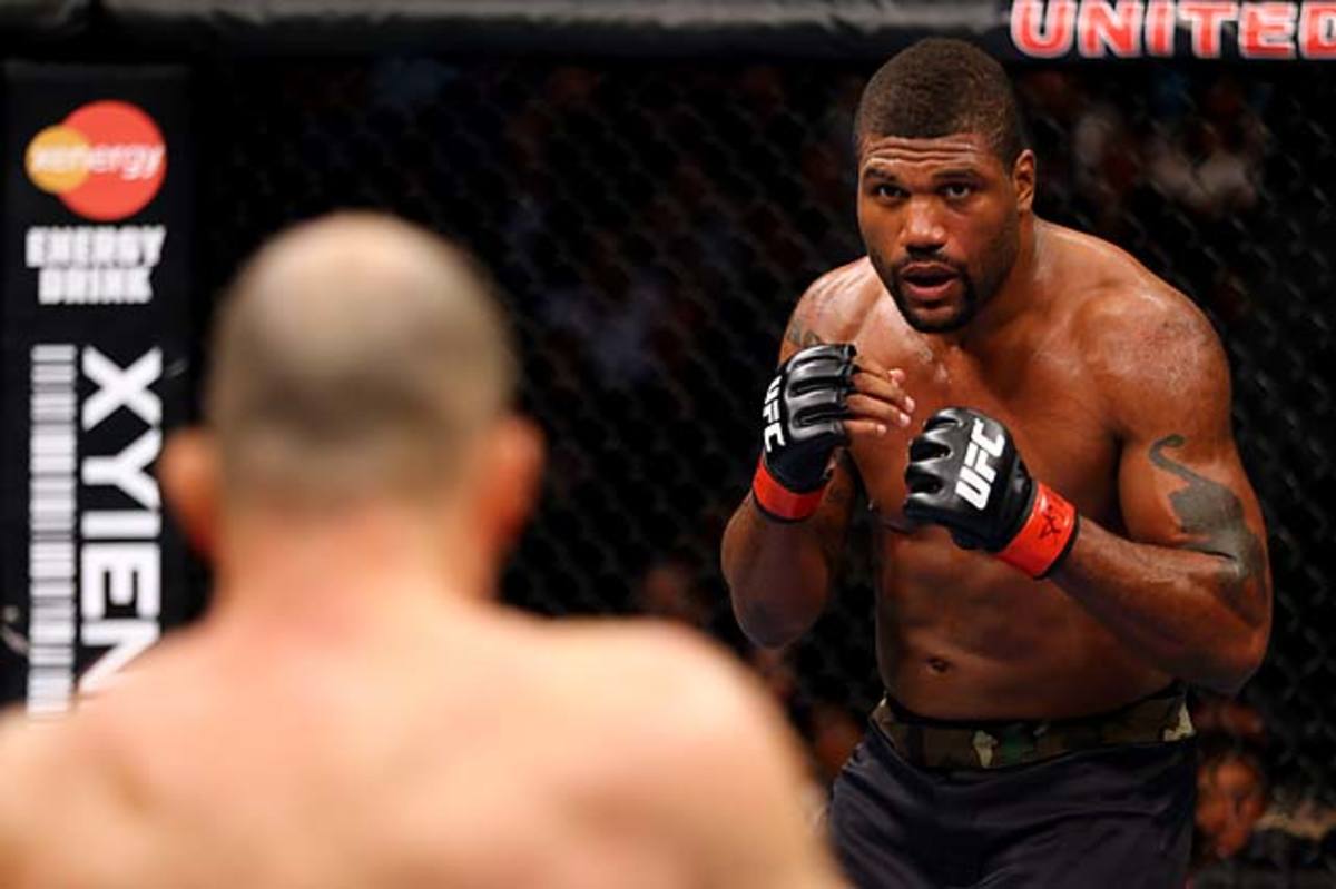 Bellator's May 17 PPV has been reduced to Jackson (right) vs. Lawal (not pictured) as the main event.