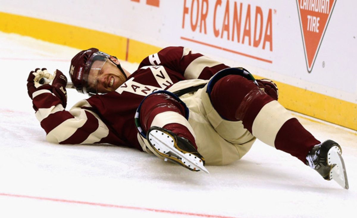 Daniel Sedin is the Canucks' leading scorer with 40 points on the season.