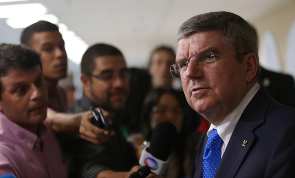 IOC President Thomas Bach said holdups over the 2016 Rio Games have reached a critical juncture. (Mario Tama/Getty Images)