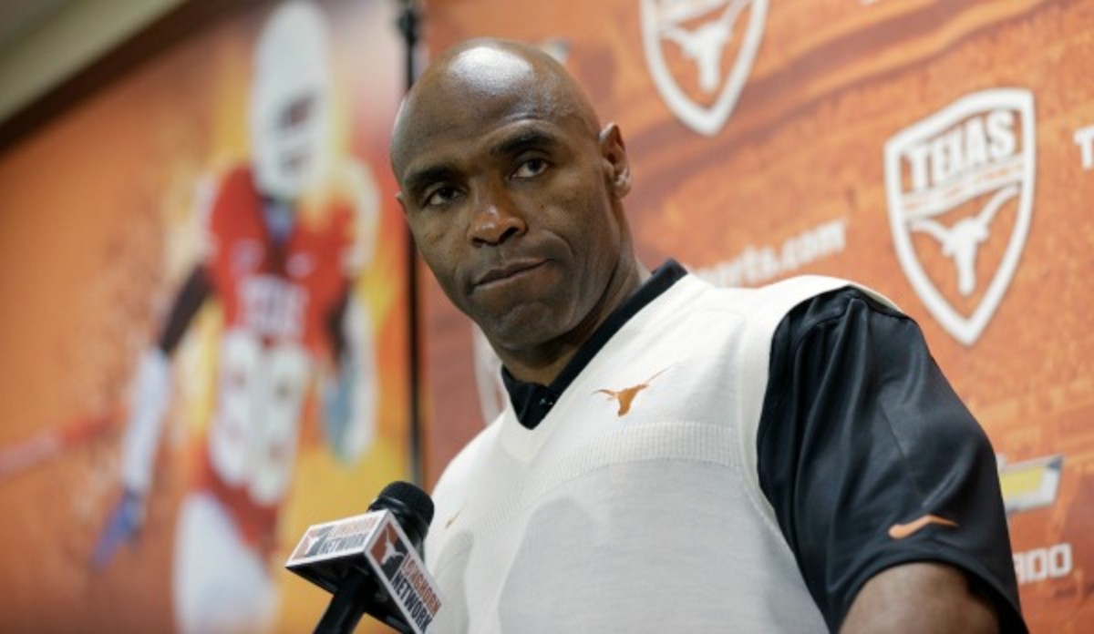 Charlie Strong is attempting to make a culture change in the Texas football program. (AP)