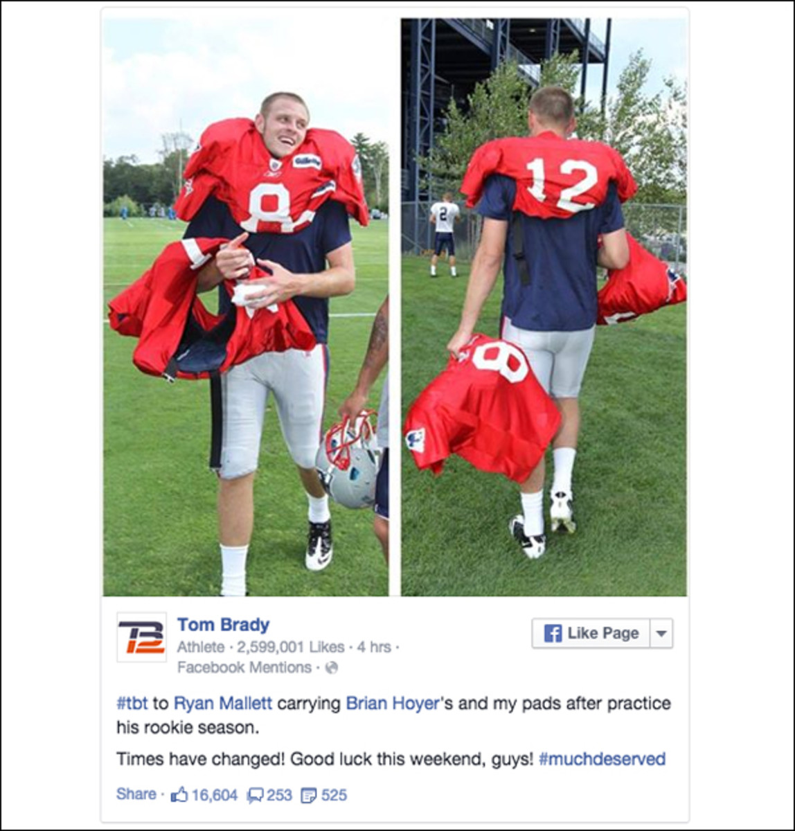 courtesy of Tom Brady Facebook Page