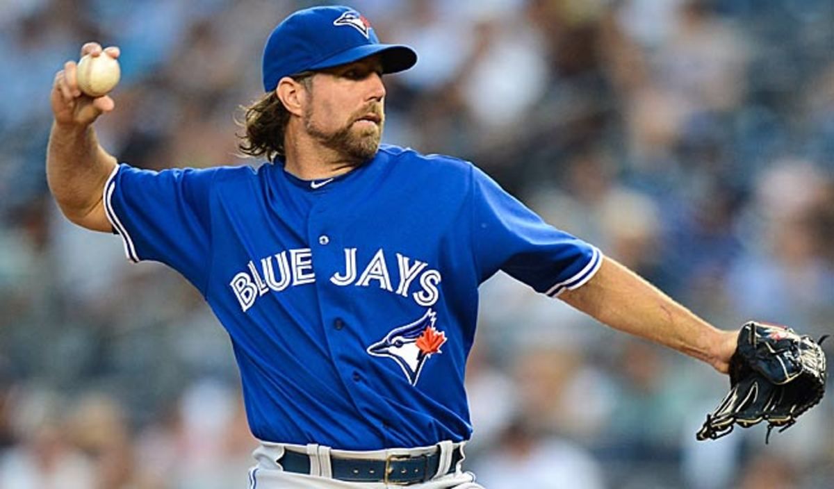 R.A. Dickey is being undervalued, but easily could be a Top 30 pitcher by season's end.