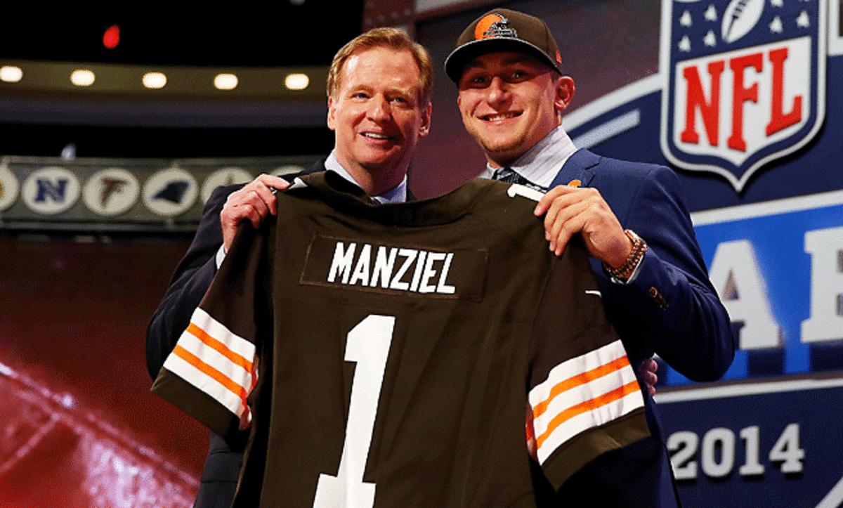 Johnny Manziel sat until the 22nd pick, but the Browns still drafted the quarterback they sought.