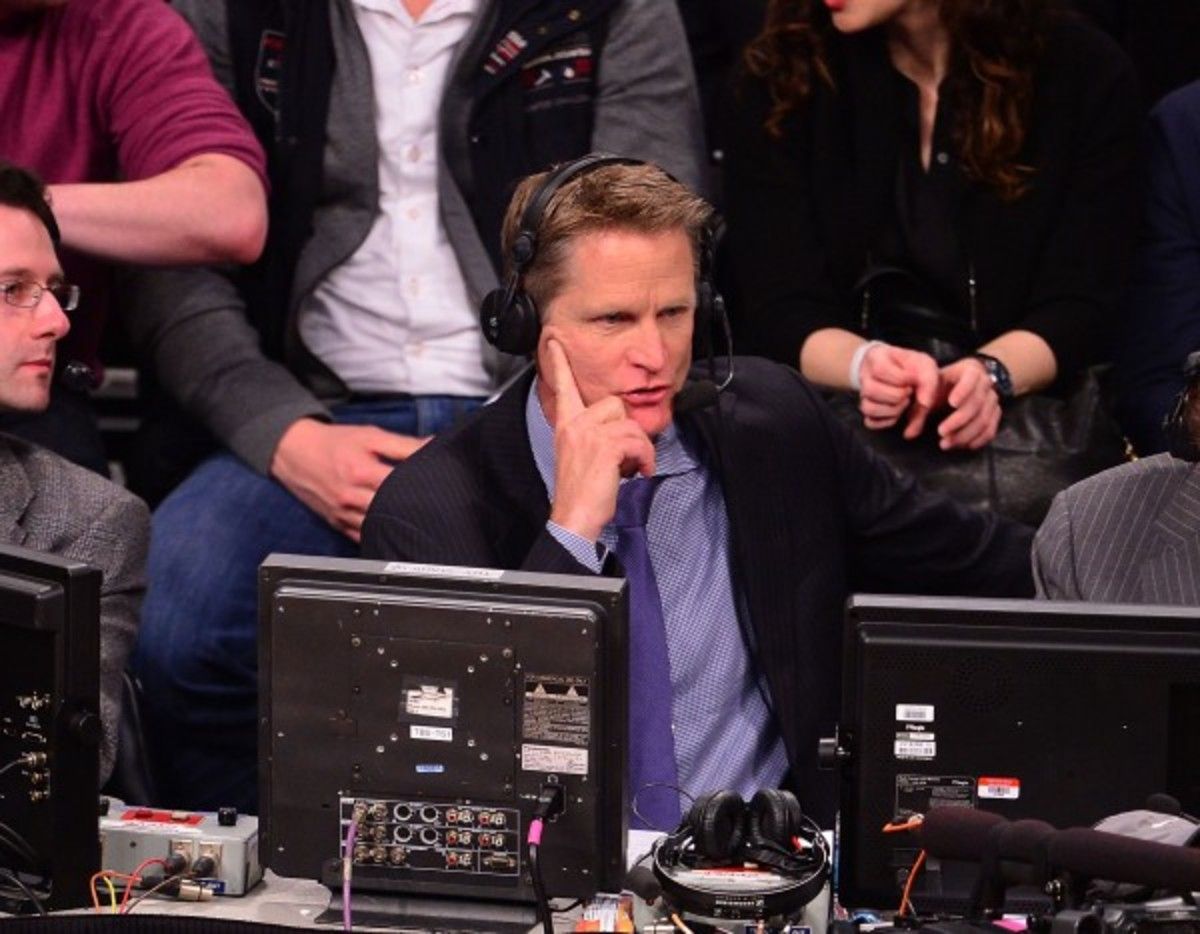 Steve Kerr will look to build off his experience playing with Michael Jordan as the new coach of the Warriors. (James Devaney/Getty Images)