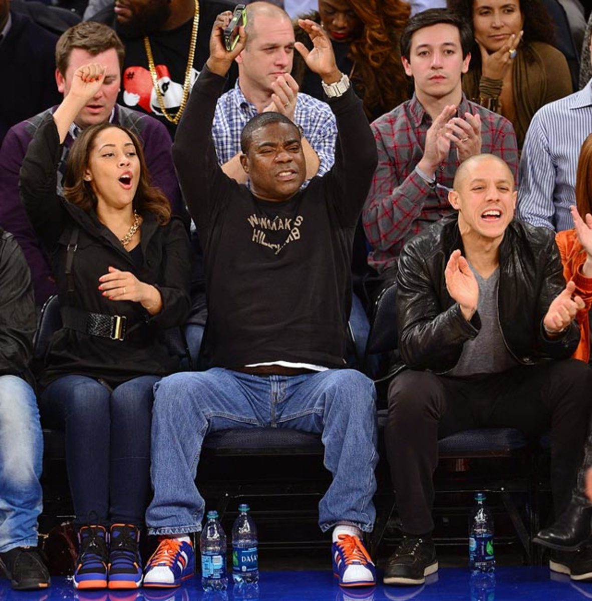 Tracy Morgan and Theo Rossi