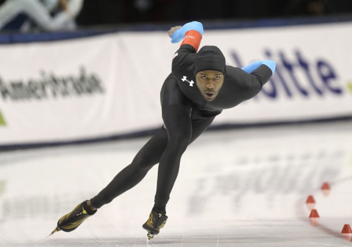 Shani Davis spearheads a strong U.S. long-track speedskating team that will compete in the Sochi Olympics.