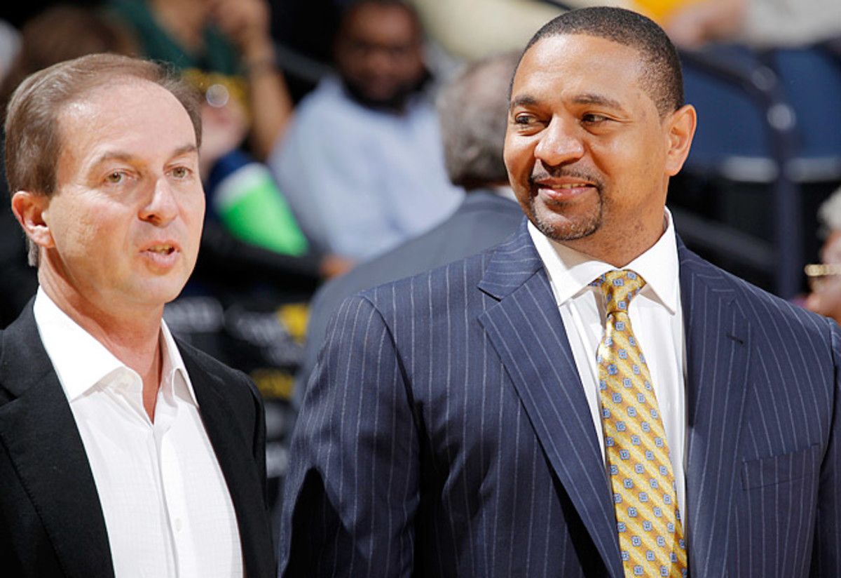 Warriors owner Joe Lacob (left) fired Mark Jackson despite back-to-back postseason appearances.