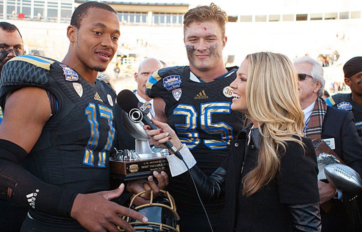 Allie LaForce will be a regular presence from the sideline on CBS' telecast of SEC football this fall.