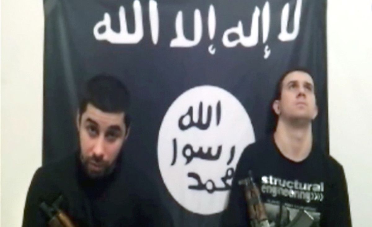 Two men in the video claimed responsibility for a pair of bombings in Volgograd that killed 34 people.