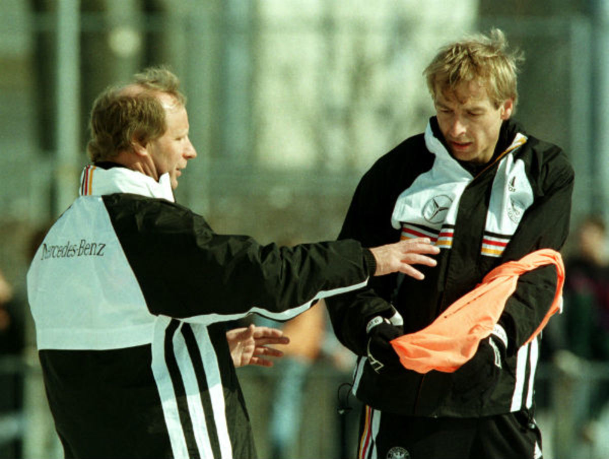 Berti Vogts, Jurgen Klinsmann