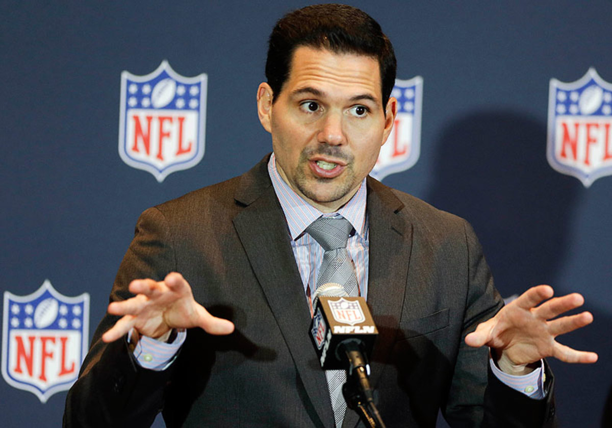 NFL executive Dean Blandino was named vice president of officiating in February 2013. (John Raoux/AP)