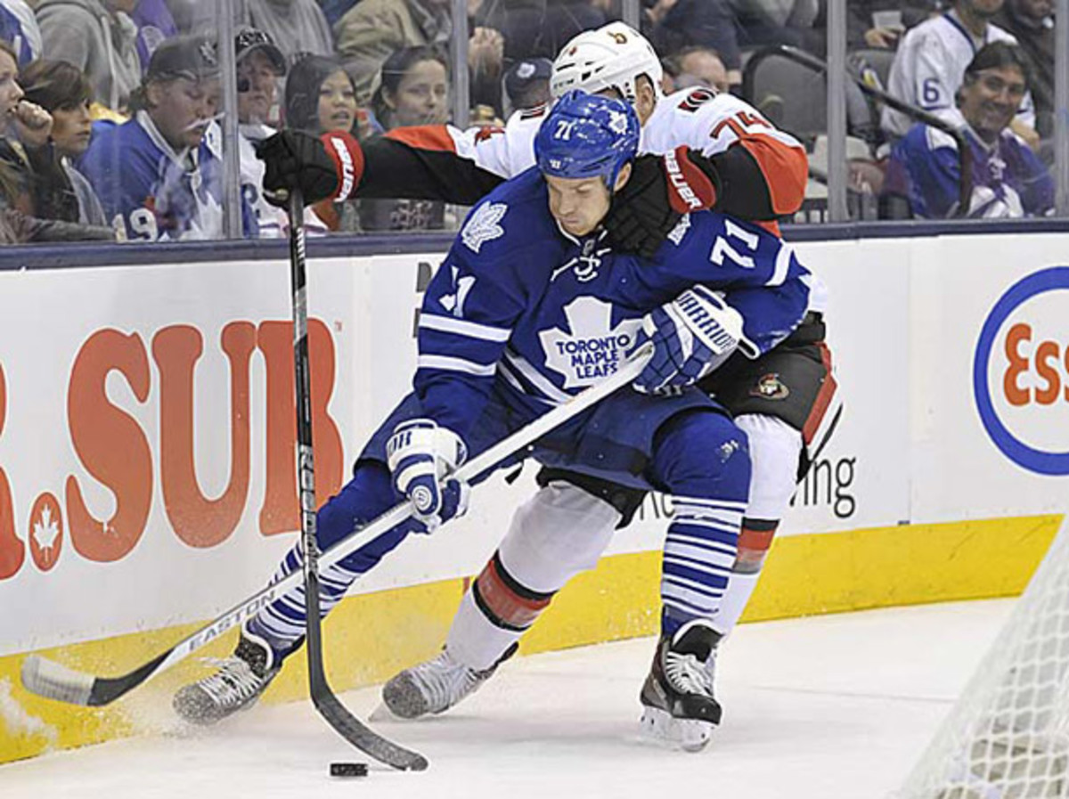 David Clarkson of the Toronto Maple Leafs