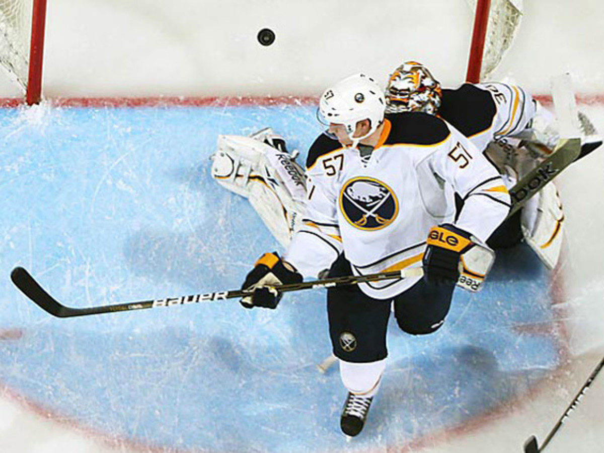 Tyler Myers of the Buffalo Sabres