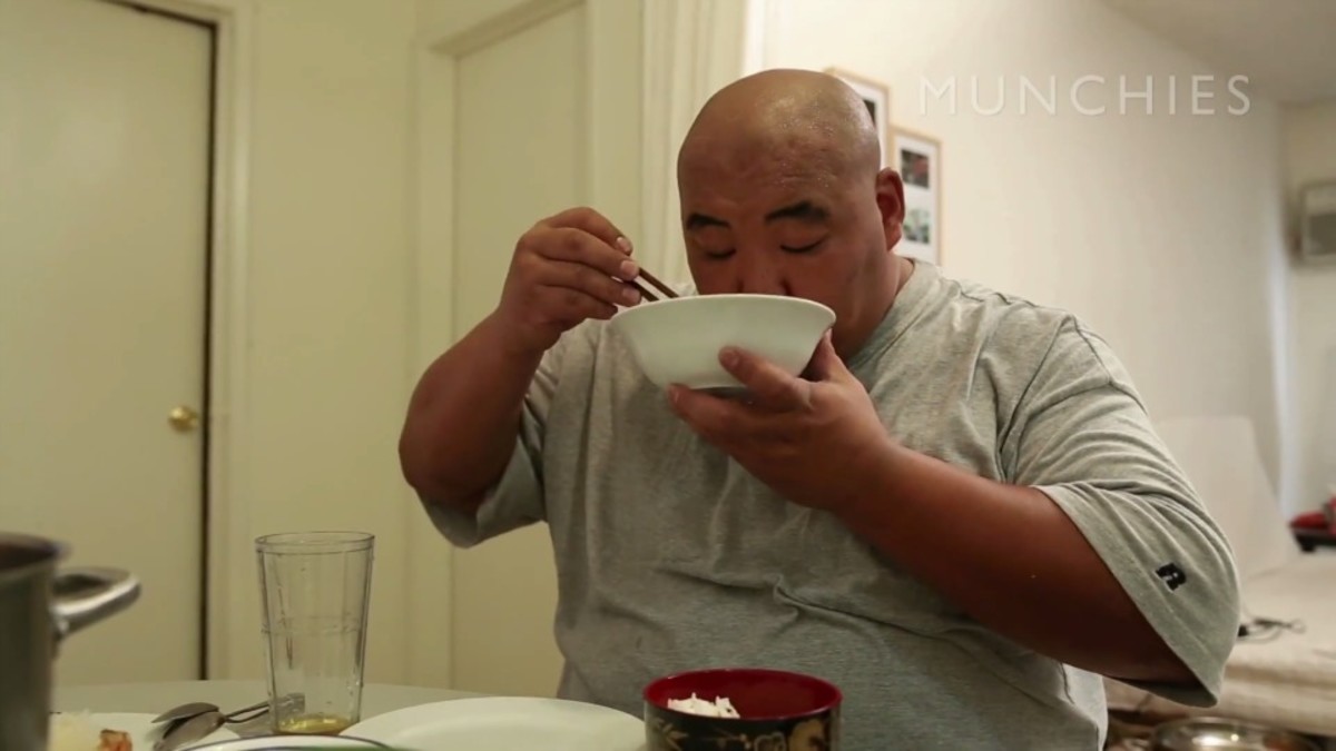 Learn how to eat a sumo champion's 10,000 calorieaday diet with