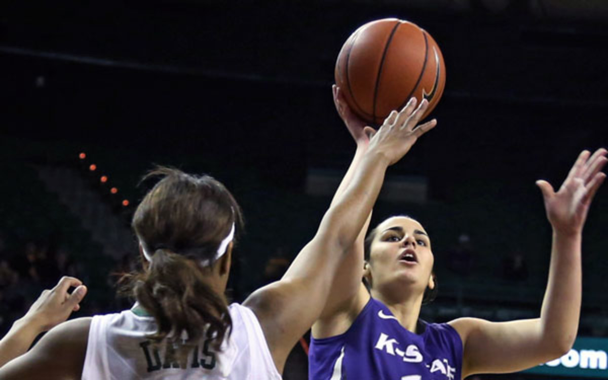 Kansas State guard Leticia Romero led the team in scoring last season. (AP Photo/Waco Tribune Herald, Rod Aydelotte)