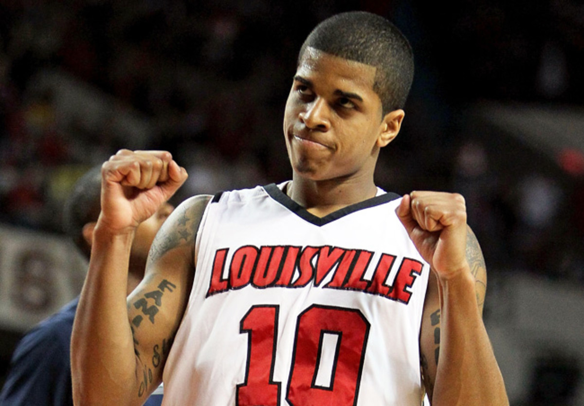Former Louisville point guard Edgar Sosa makes his return with the International All-Stars. (Andy Lyons/Getty)