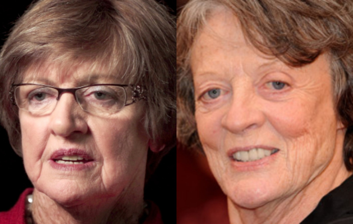 Margaret (Smith) Court and Maggie Smith 