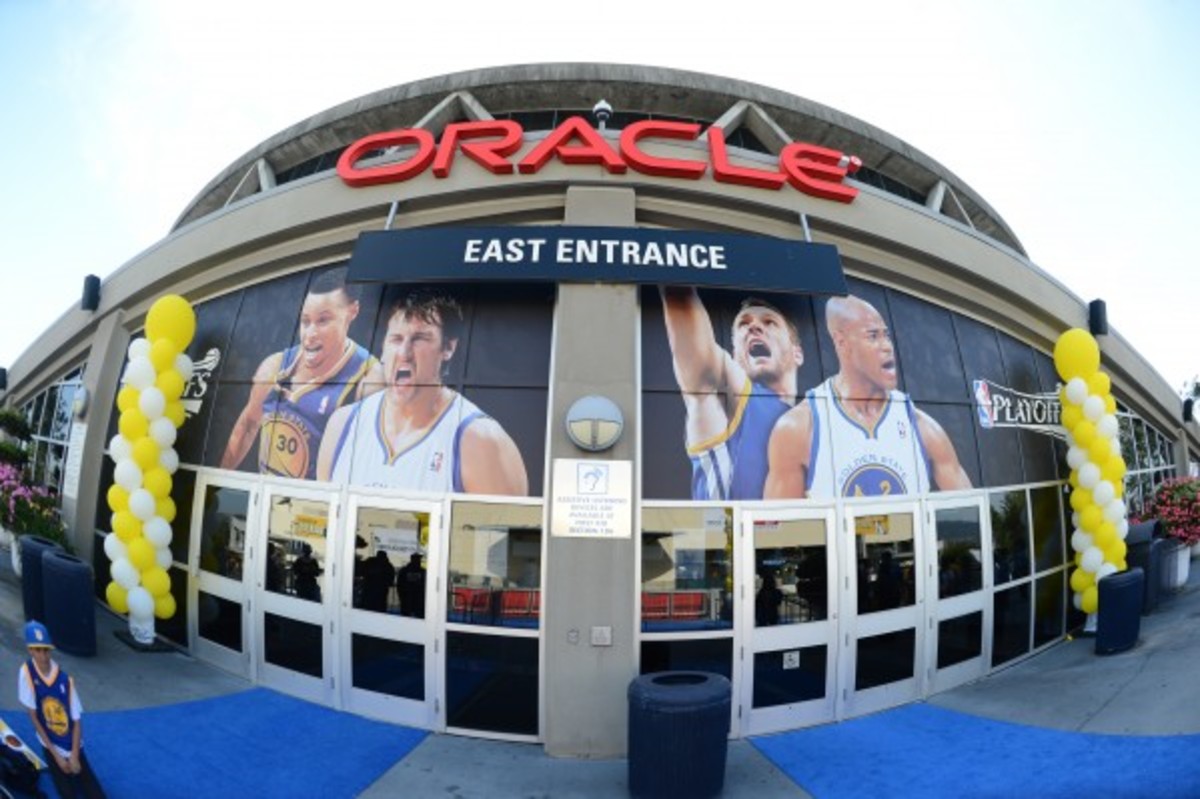 The Warriors moved to Oracle Arena in the 1970s after initially playing in San Francisco for 11 seasons starting in 1960. (Garrett Ellwood/Getty Images)