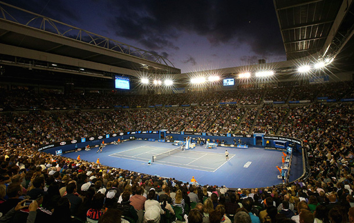 ESPN and the Tennis Channel will provide in-depth coverage of the Australian Open. (Lucas Dawson/Getty Images)
